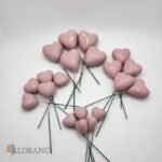 Dekorácia – Ružové srdiečko 3D - Image 2