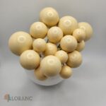 Dekorácia – Béžové guličky 08 /lesklé/