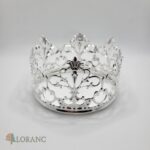 Dekorácia – Princeznovská korunka /strieborná/04 – Obrázok 5