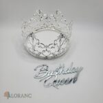 Dekorácia – Princeznovská korunka /strieborná/04 – Obrázok 4