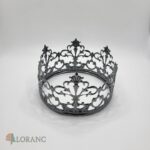 Dekorácia – Princeznovská korunka /čierna/01 – Obrázok 3