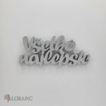 Nápis – Všetko najlepšie /11/strieborná/