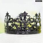 Dekorácia – Princeznovská korunka /čierna/01