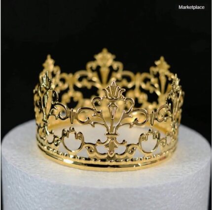 Dekorácia – Princeznovská korunka /zlatá/04