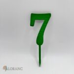 číslo 7 /old/ zelená