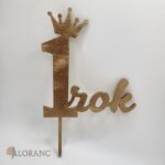 1 rok + korunka /zlatá/