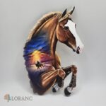 Dekorácia na tortu/magnetka Koník 11