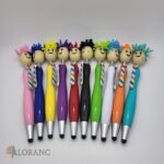 Oranžové pero - tvár + vlasy – Obrázok 2