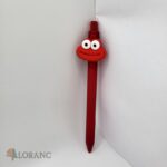 Pero - oči /červená/