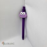 Pero - oči /fialová/