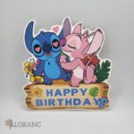 Pap.zápich na tortu Happy Birthday – Stitch 06