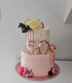 pl.zápich na tortu – číslo 50 /zlatá-vibes/ – Obrázok 2