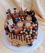 pl.zápich na tortu – číslo 18 /zlatá-vibes/ – Obrázok 2