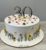 pl.zápich na tortu – číslo 30 /zlatá-vibes/ – Obrázok 3