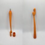 Pero - ruka /oranžová/