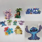 Pap.zápich na tortu Happy Birthday – Stitch 05
