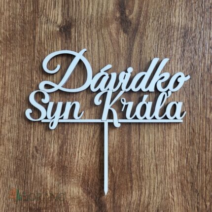 Zápich na tortu/ Prijímanie/Birmovka - Syn Kráľa / Dcéra Kráľa