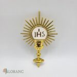 Dekorácia na tortu/zápich – pl. kalich zlatý