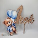 Zápich na tortu 1 rok /borovica/ – Obrázok 2