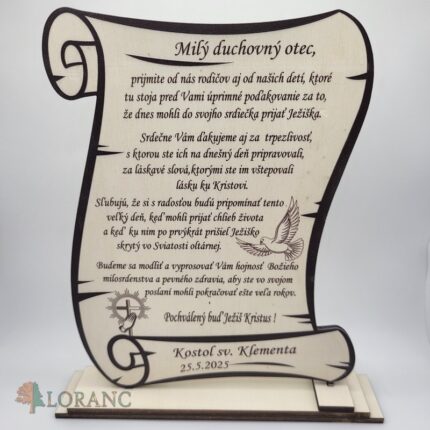 Pergamen na stojane /20/