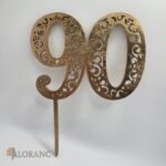 Zápich číslo 90 /ornament/ zlatá