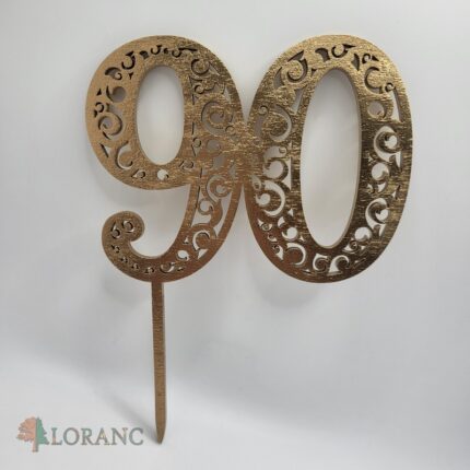 Zápich číslo 90 /ornament/ zlatá