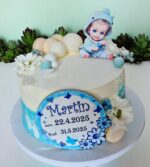 Drevená magnetka s menom a údajmi o narodení – chlapec 02 – Obrázok 2