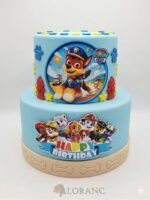 dekorácia na tortu/magnetka Labková patrola – Chase 05 – Obrázok 2