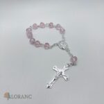 dekorácia na tortu/ruženec ružový – pátričky