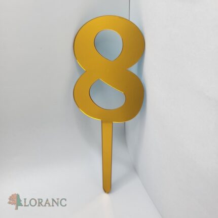 pl.zápich – číslo 8 /zlatá/8/