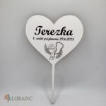 Dekorácia prijímanie/birmovka - srdiečko – Obrázok 3