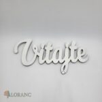 Nápis - Vitajte /biela/