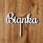 Zápich na tortu - meno Bianka 02