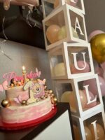 SADA – magnetka macko 1.rok + motýle + guličky 10 – Obrázok 2