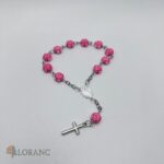 dekorácia na tortu/ruženec ružový – pátričky