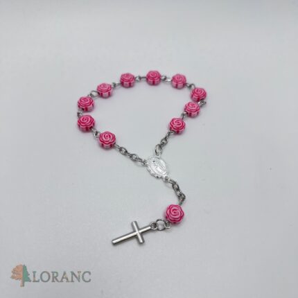 dekorácia na tortu/ruženec ružový – pátričky