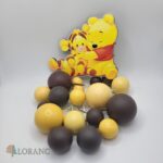 Dekorácia – Guličky/žlté+hnedé/ SADA 148 - Image 2