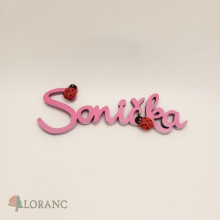 Meno – Sonička 02 /ružová/
