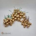 Dekorácia – Zlaté guličky 13