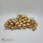 Dekorácia – Zlaté guličky 13 – Obrázok 2