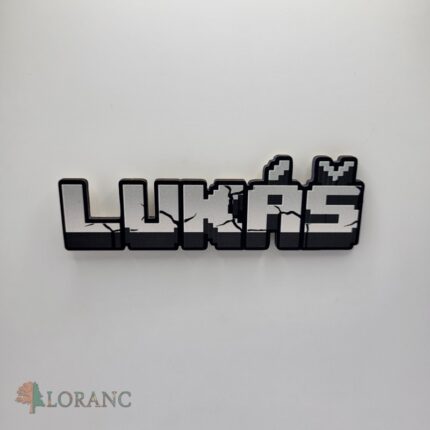 zápich na tortu /magnetka  Minecraft – Lukáš