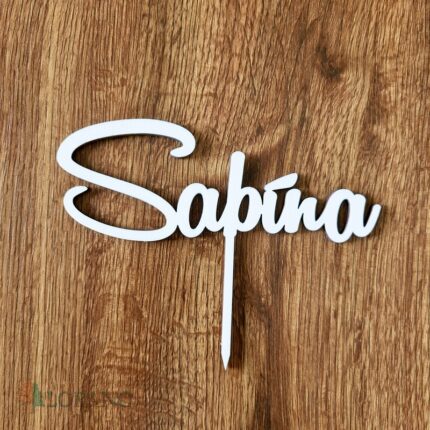 Zápich na tortu - meno Sabína