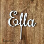 Zápich na tortu s menom Ella 02