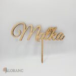 Zápich na tortu - meno Maťka /borovica/