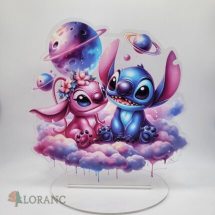 Akrylová stojaca dekorácia Stitch 06