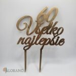 60 Všetko najlepšie /zlatá/