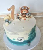 zápich na tortu/magnetka macko/lietadielko + zápich 1. + guličky/sada 14 – Obrázok 2