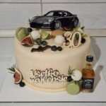dekorácia na tortu – magnetka – auto – Porsche 02 – Obrázok 2