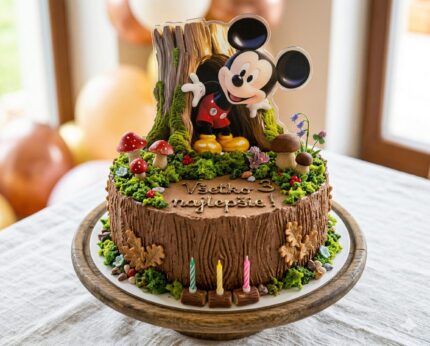 Plastová dekorácia/zápich na tortu – Mickey Mouse 01