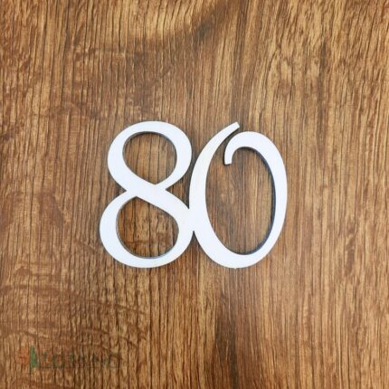 Dekoračné číslo 80 /french/